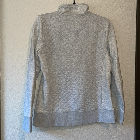LL Bean Quilted Quarter-Zip Pullover - Picture 5 of 8